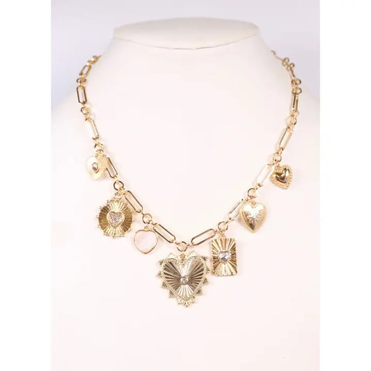 Nobles Charm Necklace Gold - preorder