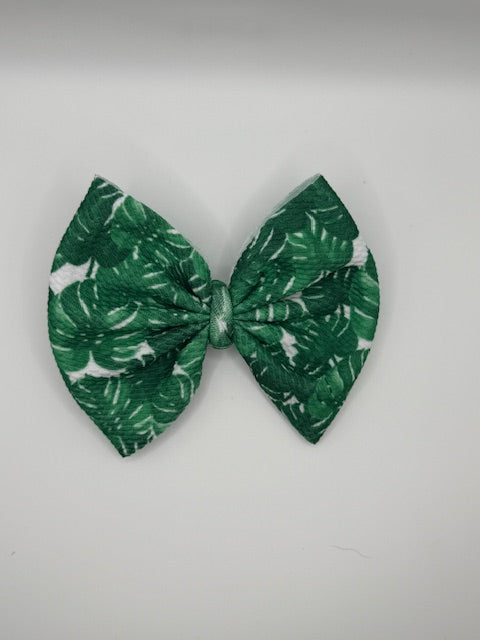 Tropical Monstera on White